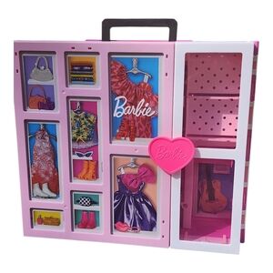 Barbie Dream Closet Playset (No Doll) Fashion Wardrobe Missing Some Accessories